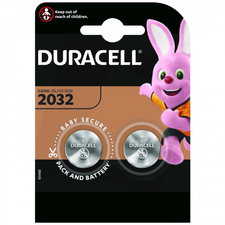 Duracell CR2032 litijska baterija u blister pakovanju od 2 komada