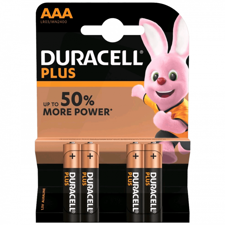 Duracell AAA alkalne baterije u blister pakovanju od 4 komada