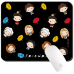 Friends podloga za miš sa karakterističnim dizajnom, dimenzije 220x180 mm