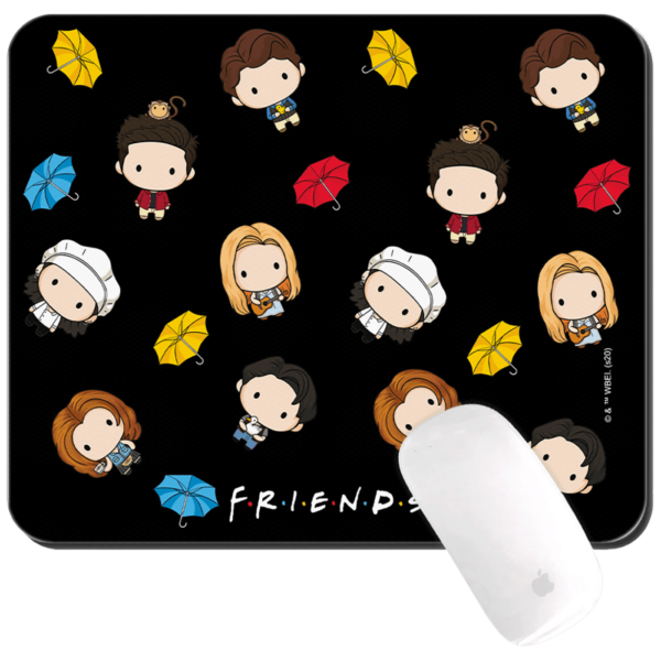 Friends podloga za miš sa karakterističnim dizajnom, dimenzije 220x180 mm