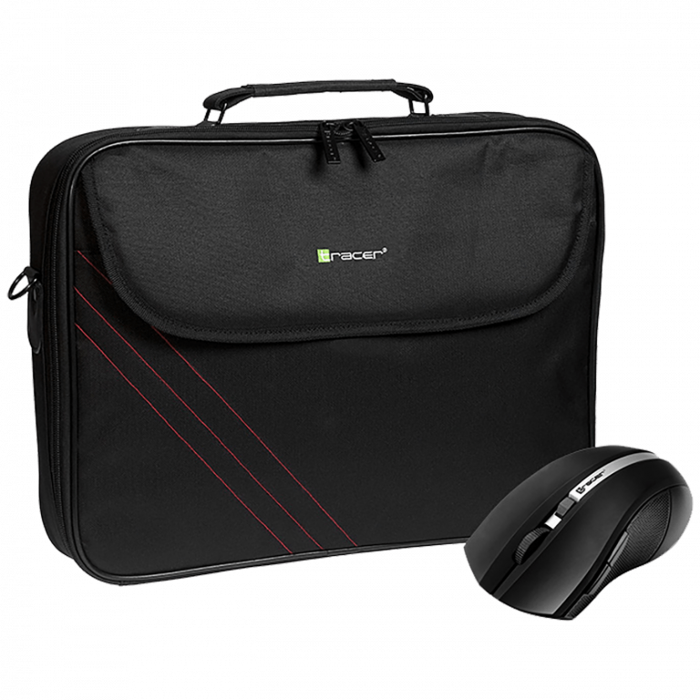 Tracer torba za laptop 15.6" sa bežičnim mišem u setu, elegantnog dizajna sa dodatnim džepovima.