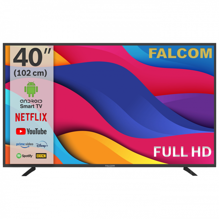 Falcom LED TV 40" FullHD sa Android sistemom i modernim dizajnom