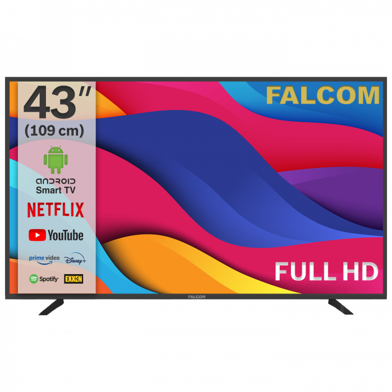 Falcom LED TV 43" FullHD sa Android sistemom i modernim dizajnom
