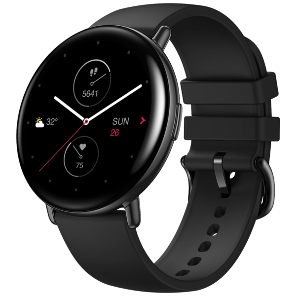 Xiaomi Zepp E pametni sat, crna boja, AMOLED ekran, elegantan dizajn