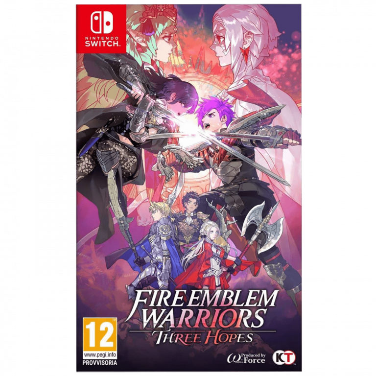 Omot igre Fire Emblem Warriors: Three Hopes za Nintendo Switch