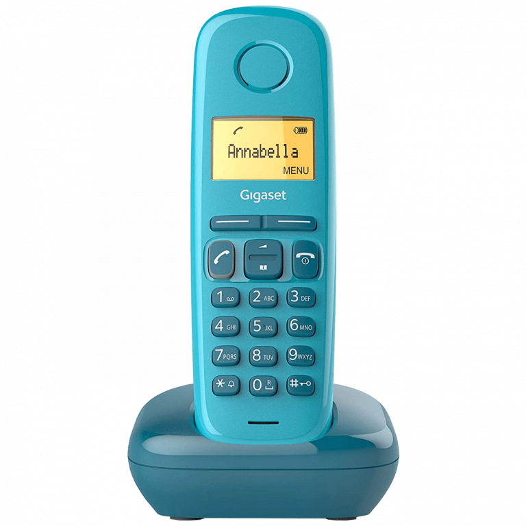 Gigaset A170 Aqua Blue bežični telefon sa LCD ekranom i modernim dizajnom