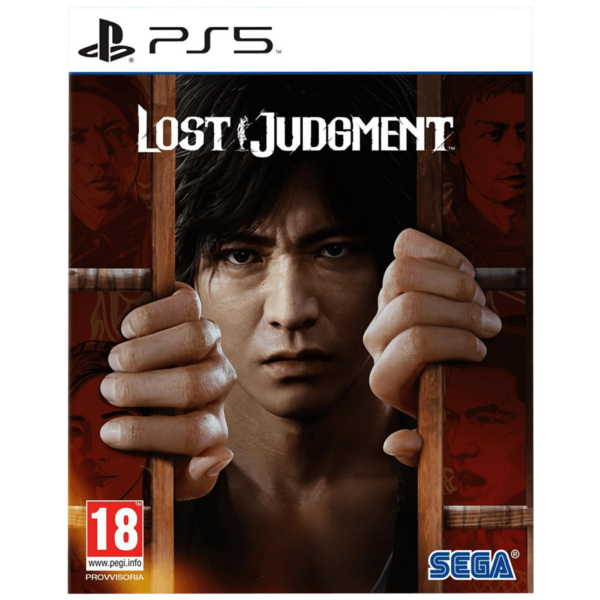 Omot igre Lost Judgment za PlayStation 5