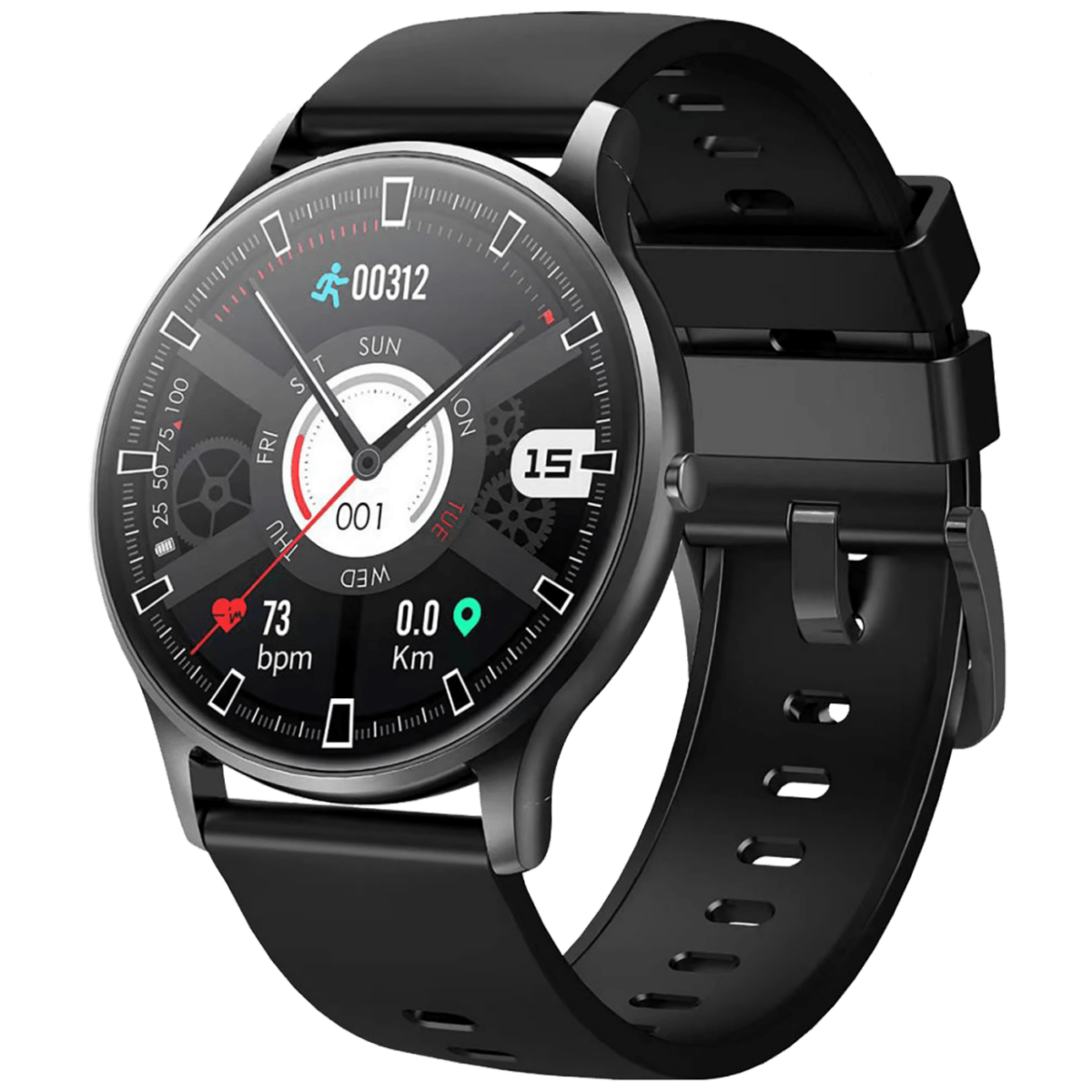 MeanIT M35 Elite pametni sat sa crnom metalnom narukvicom i 1.3" ekranom