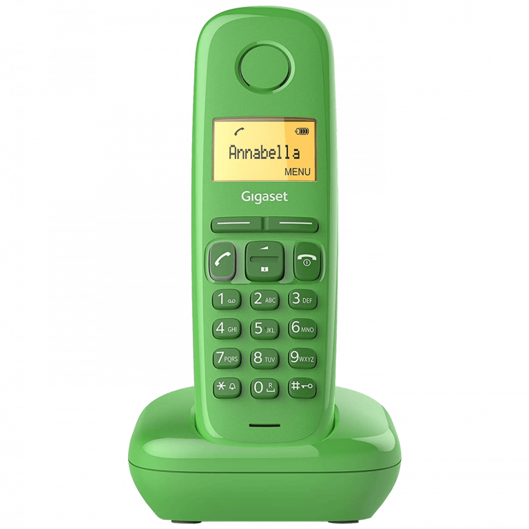 Gigaset A170 zeleni bežični DECT telefon sa LCD displejem i elegantnim dizajnom
