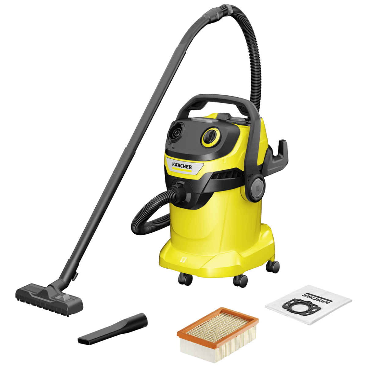 Karcher WD 5 V-25/5/22 usisavač za mokro i suho čišćenje sa velikim spremnikom i ergonomskim dizajnom