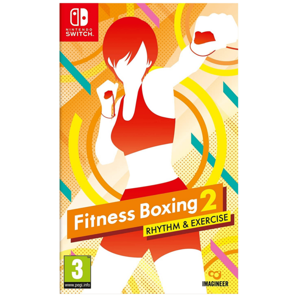 Fitness Boxing 2 igra za Nintendo Switch sa prikazom boksačkih pokreta na ekranu