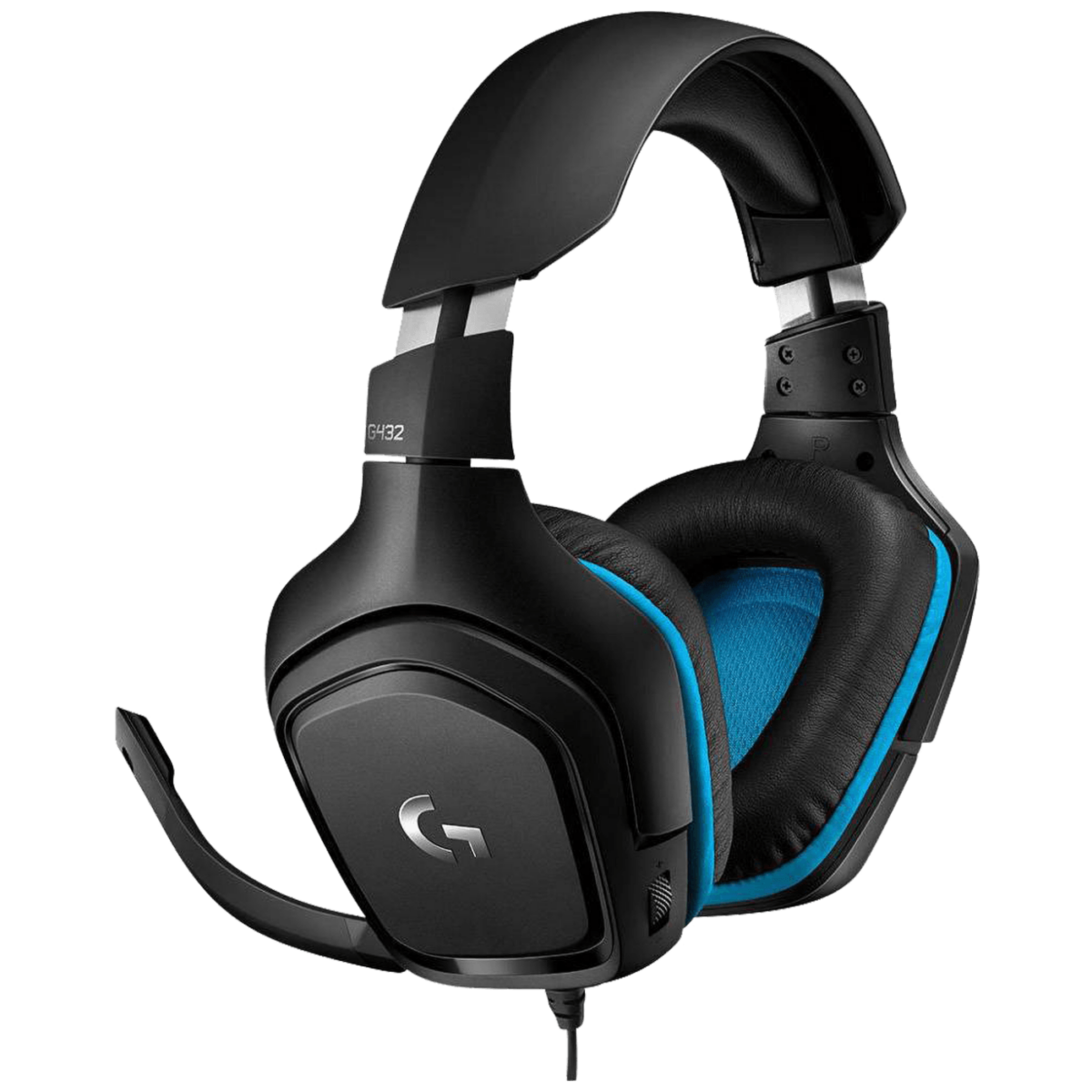 Logitech G432 crvene gaming slušalice sa mikrofonom i 7.1 surround zvukom