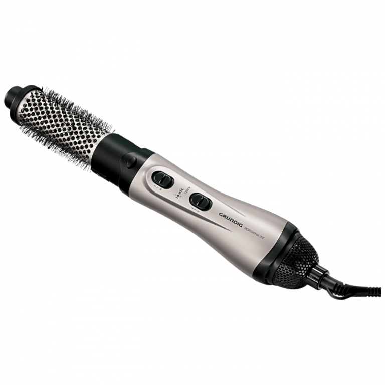 Grundig HS 8980 profesionalni uvijač za kosu sa četkama i mlaznicom u titan-crnoj boji