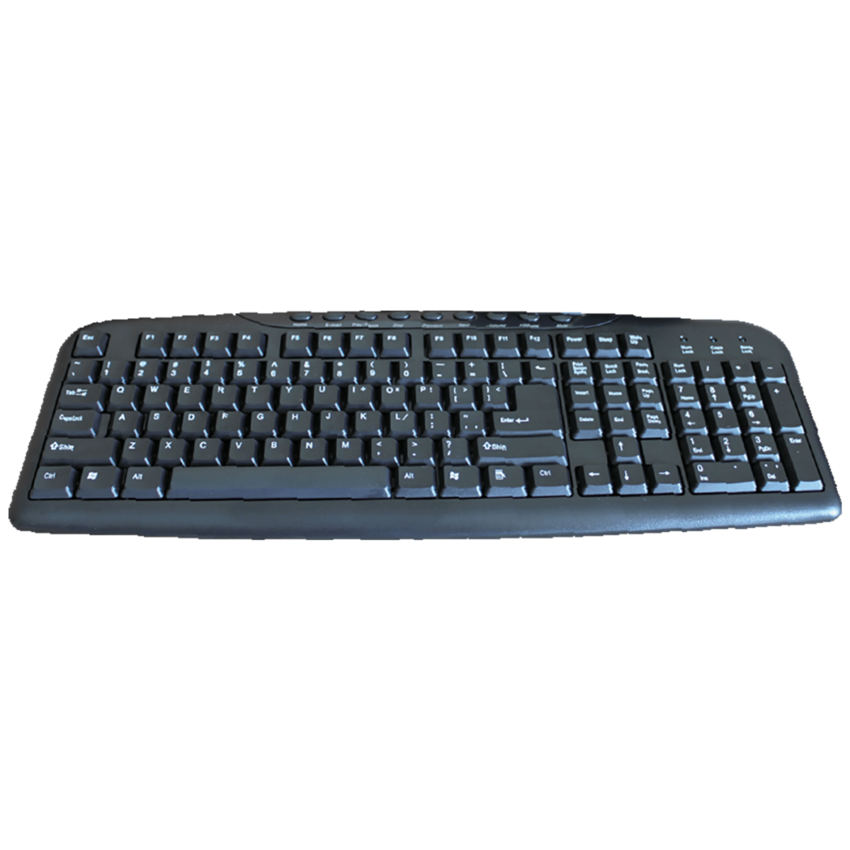 Crna Connect XL tastatura sa multimedijalnim tipkama i USB konektorom