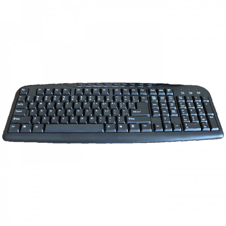 Crna Connect XL tastatura sa multimedijalnim tipkama i USB konektorom