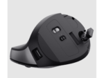 Trust Bayo II crni ergonomski wireless miš sa silent klikovima i USB priključkom