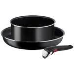 Tefal Ingenio Easy Cook & Clean set 3/1 sa dubokom tavom i kaserolom