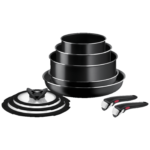 Tefal Ingenio Easy Cook & Clean set 10/1 sa tavama, kaserolama i poklopcima