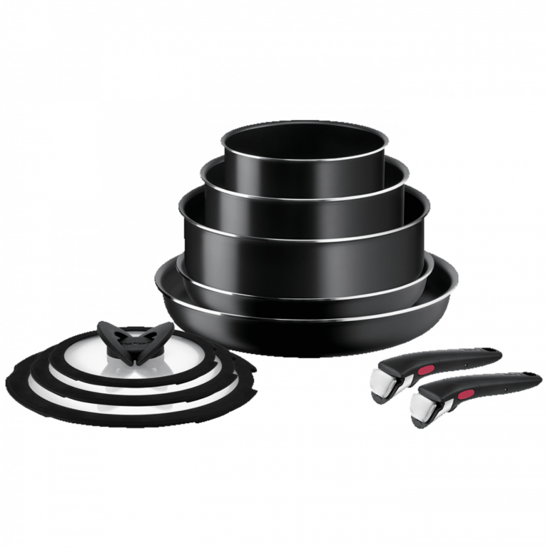 Tefal Ingenio Easy Cook & Clean set 10/1 sa tavama, kaserolama i poklopcima