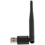 Amiko WLN-861 USB Wi-Fi mrežna kartica sa crnim dizajnom i 2.4 GHz frekvencijom