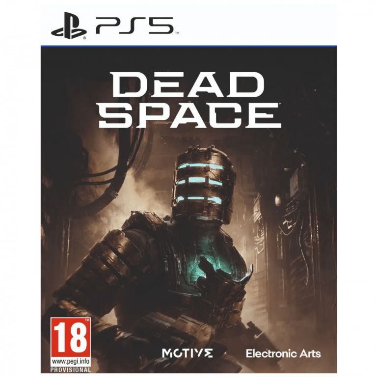 Omot igre Dead Space Remake za PlayStation 5 sa protagonistom Isaacom Clarkom u mračnoj svemirskoj pozadini