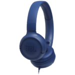 Plave JBL Tune 500 slušalice sa mikrofonom i headband dizajnom
