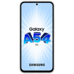 Samsung Galaxy A54 5G beli telefon sa 6.4" ekranom i trostrukom kamerom