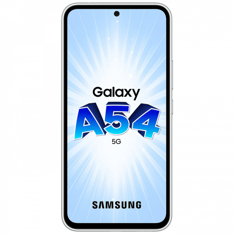 Samsung Galaxy A54 5G beli telefon sa 6.4" ekranom i trostrukom kamerom
