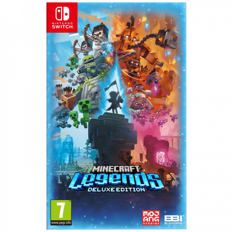 Nintendo Switch igra Minecraft Legends Deluxe Edition sa omotom i dodatnim sadržajima