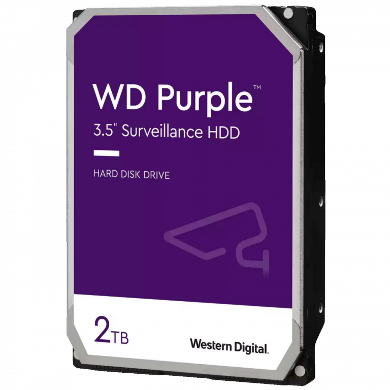 Western Digital Purple 2TB hard disk za video nadzor, 3.5" SATA III