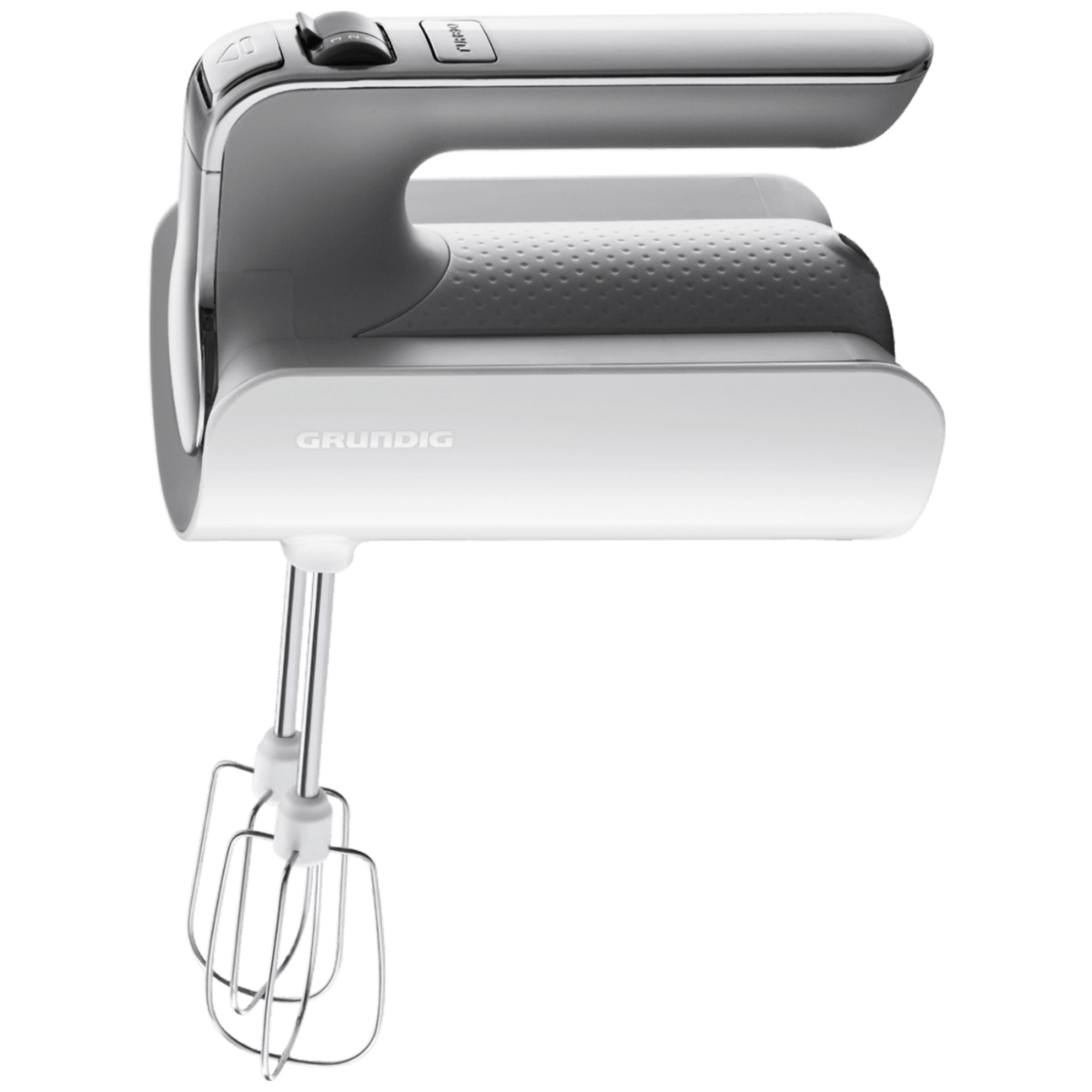 Grundig HM 6280W bijeli ručni mikser sa čeličnim metlicama