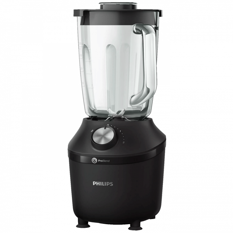 Philips Blender 600W ProBlend sa staklenom teglom od 1.25 litara i ergonomskim dizajnom.