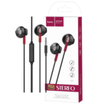 Crne hoco M57 Sky Sound slušalice sa mikrofonom i 1.2 m kablom