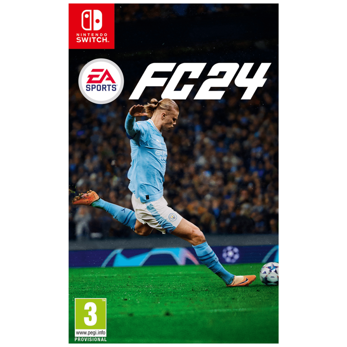 EA SPORTS FC 24 Nintendo Switch igra sa fudbalskim terenom i igračima