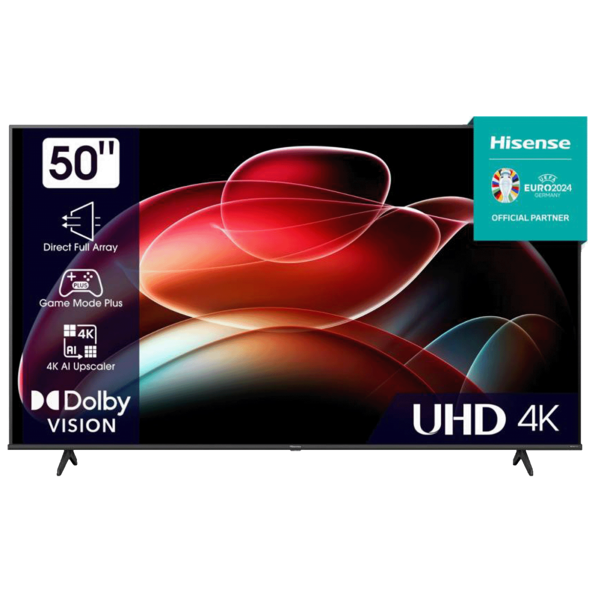 Hisense Smart LED TV 50A6K sa 50-inčnim ekranom, UHD 4K rezolucijom i modernim dizajnom