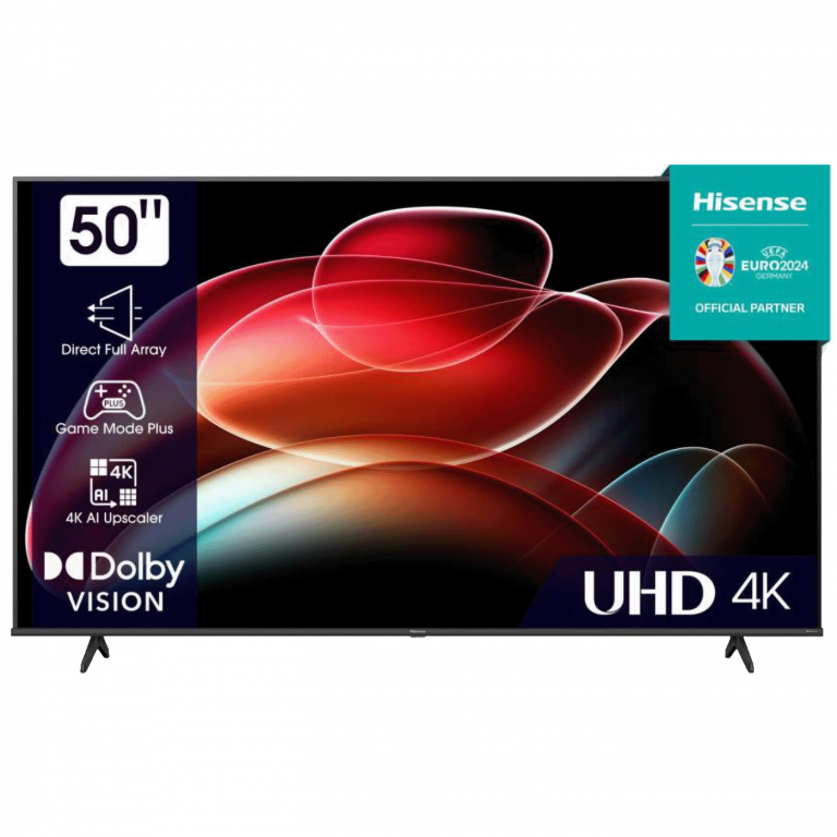 Hisense Smart LED TV 50A6K sa 50-inčnim ekranom, UHD 4K rezolucijom i modernim dizajnom