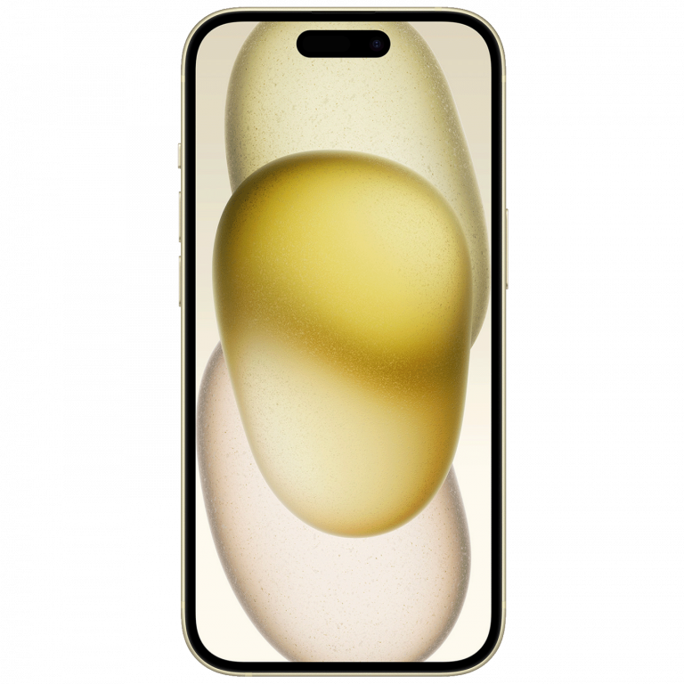 Apple iPhone 15 128GB žuti sa Super Retina XDR ekranom i Dynamic Island tehnologijom
