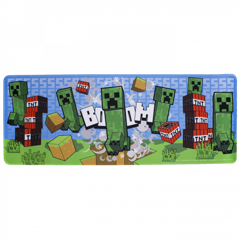 Paladone podloga za miš sa Minecraft Creeper dizajnom, dimenzije 30x80 cm
