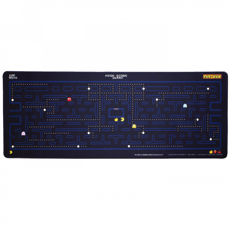 Paladone Pac-Man podloga za miš sa živopisnim dizajnom, dimenzije 30x80 cm