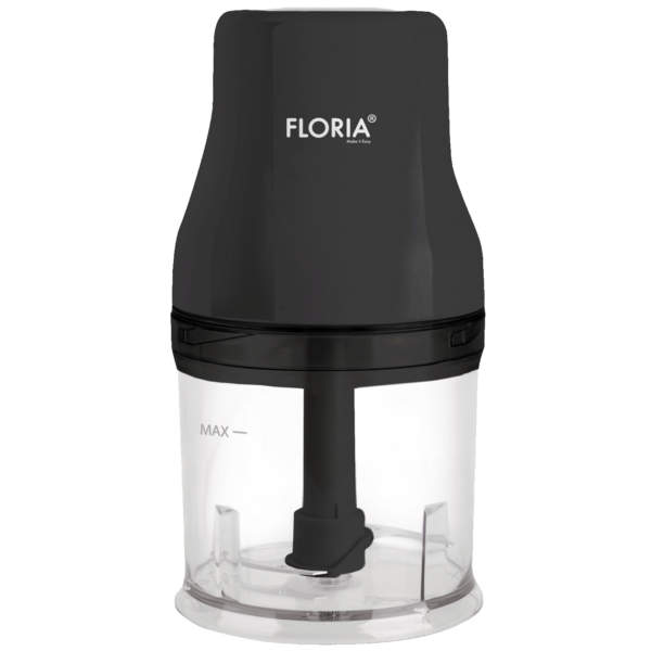 Floria sjeckalica ZLN3035 sa posudom od 500ml i crvenim gumiranim nožicama