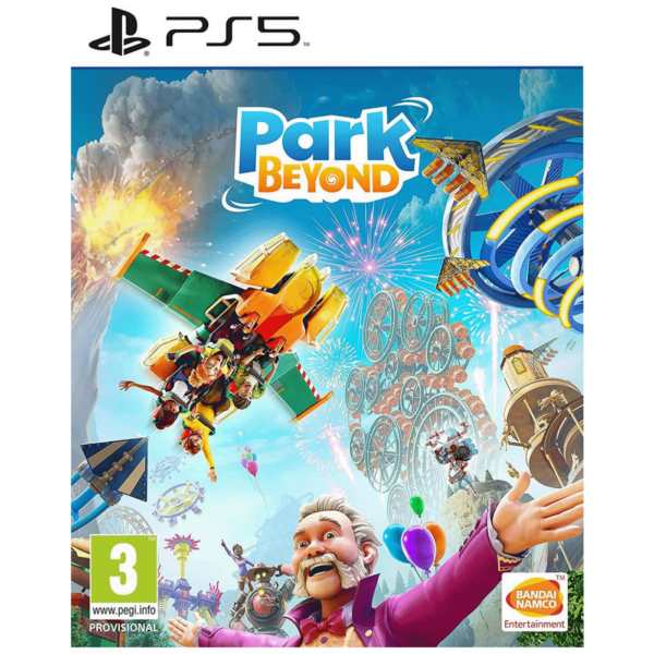 Bandai Namco Park Beyond PS5 igra - naslovna slika sa prikazom zabavnog parka