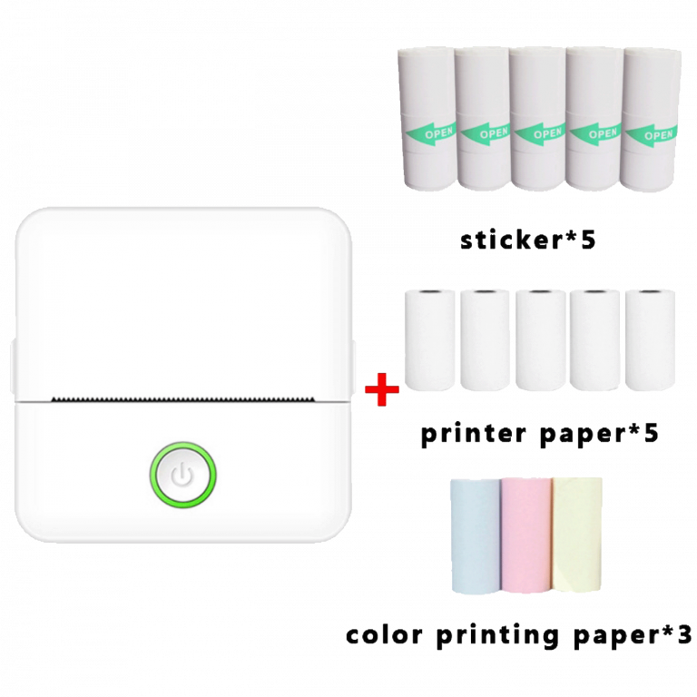 NN-Su X6 Mini Printer - kompaktan mobilni printer sa Bluetooth vezom i termalnim štampanjem bez tinte