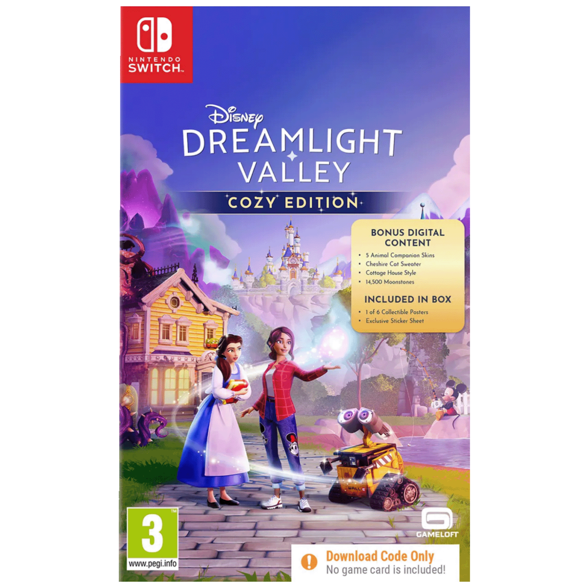 Nintendo Switch igra Disney Fantasy Valley Cozy Edition sa Disney i Pixar likovima