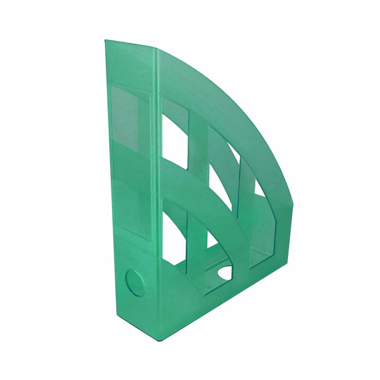 Zeleni PVC držač kataloga TR T sa prozorima, moderan dizajn