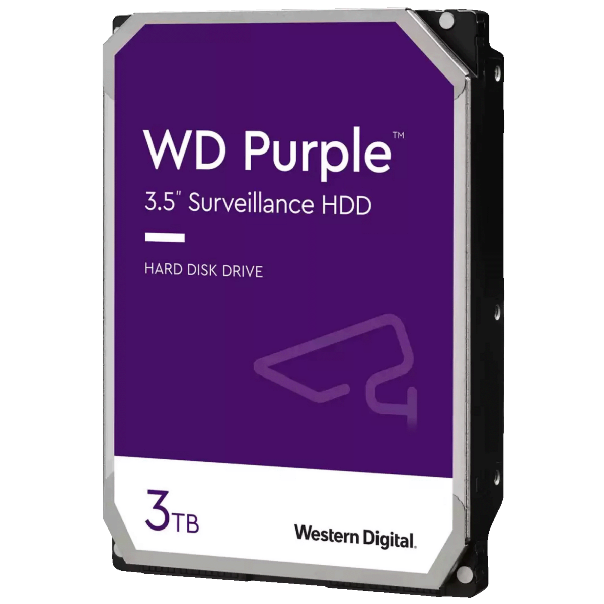 Western Digital Purple 3TB hard disk za video nadzor, SATA III interfejs