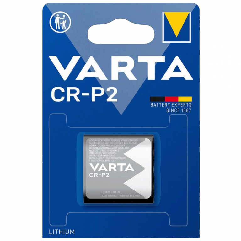 Varta litijska baterija CR-P2 6V za kamere