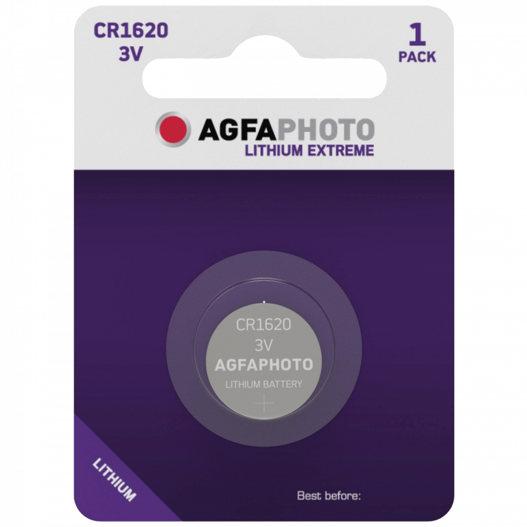 Agfa CR1620 litijska dugmasta baterija u blister pakovanju