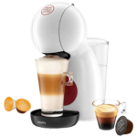Krups Nescafe Dolce Gusto Piccolo XS espresso aparat u crvenoj boji sa kapsulama za kafu
