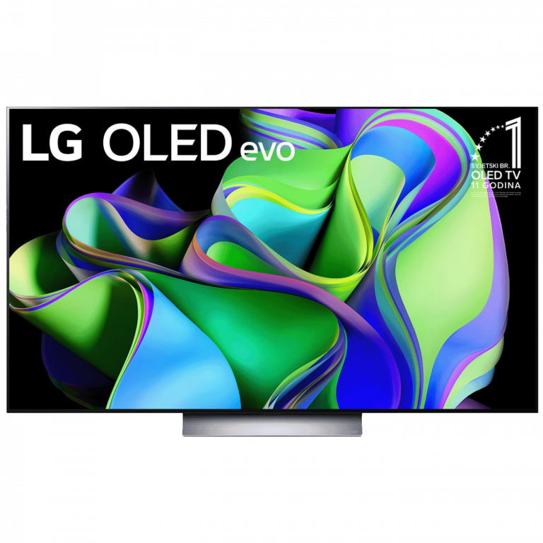 LG Smart 4K OLED TV 55" sa UltraHD ekranom i tanak dizajn na postolju.
