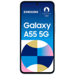 Samsung Galaxy A55 5G Ice Blue smartphone sa 6.6" ekranom i trostrukom kamerom
